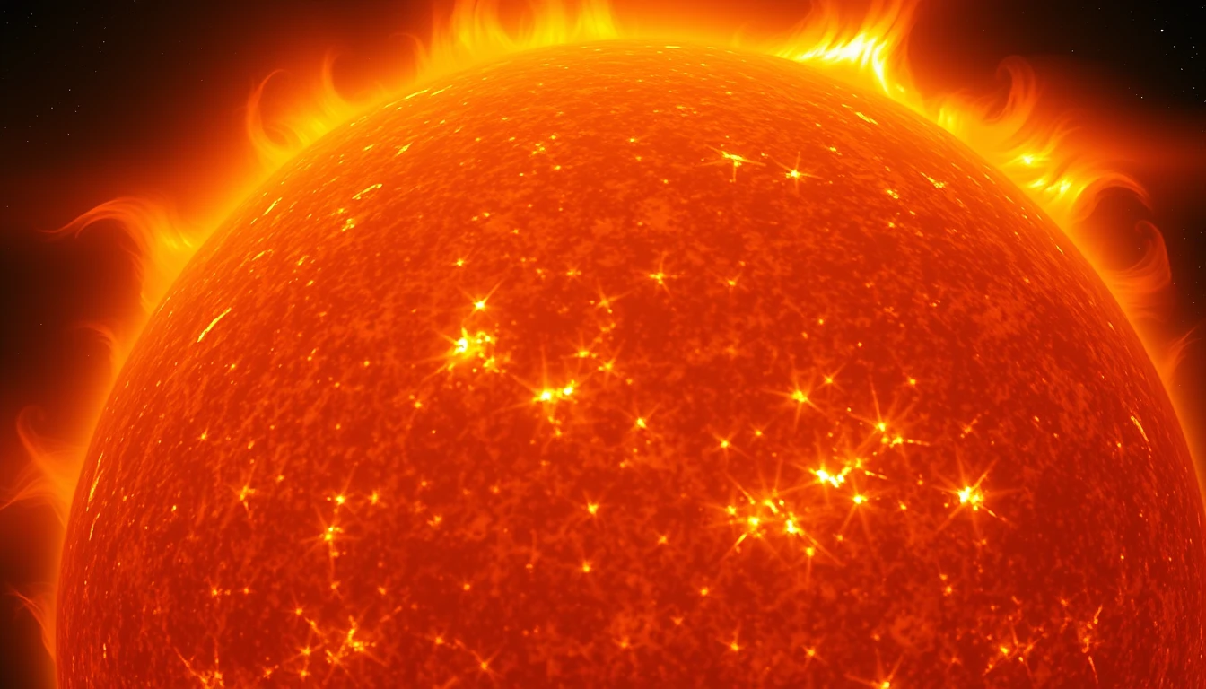 Melhor imagem do Sol revela processo oculto na física solar